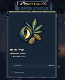 A suspicious little delivery.